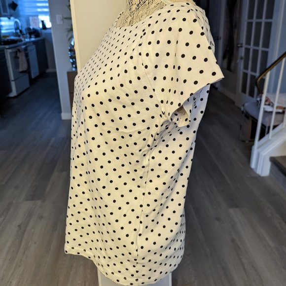 Ralph Lauren polka dot cotton top - Picture 2 of 6